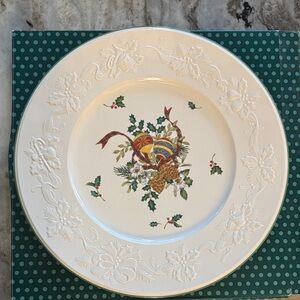 Mikasa “Holiday Season” Service Plate. 13” diameter. 1 plate